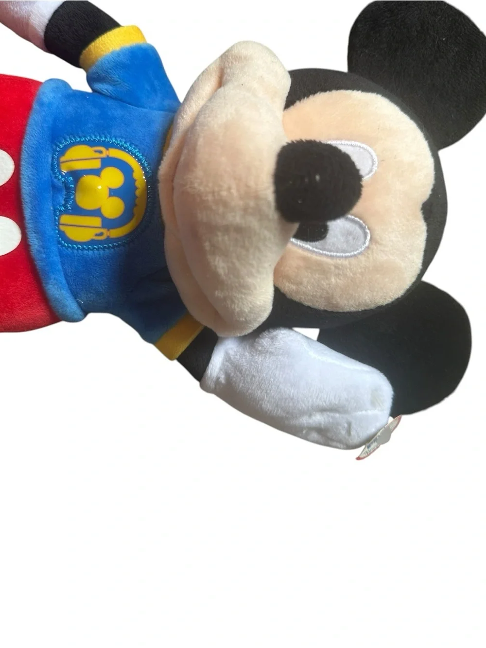 Disney Mickey Mouse Musical Plush 12” Just Play Hot Dog Song Tested Works